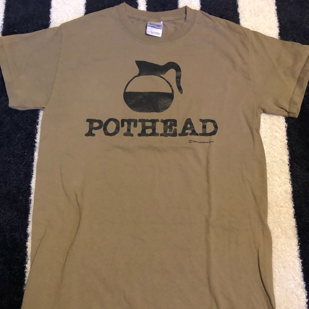 Pothead Brown Graphic Tee